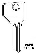 hook 3506 jma = FTH-6 - Keys/Cylinder Keys- General