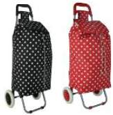 ST205 Hoppa 23 Polka Dot Shopping Trolley