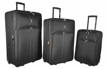 WG603 Black Trolley Case (Set of 3) 21/26/29