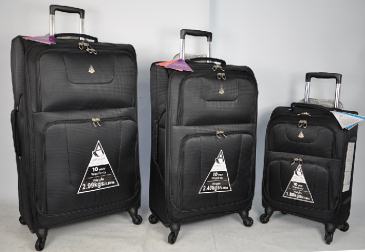 AERO9978 Lightweight 8 wheel Trolley Case (set of 3) 21/26/29