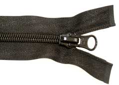 P80 Nylon Black Open End Zips Heavy (8mm) CNO86