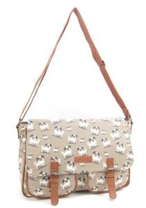 .......7387P Metro Premium Pug (Dog) Pattern Canvas Bag