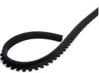 Svig 600 Zephir Rubber Black Welting 12mm GU600CLNE012N - Shoe Repair Materials/Welting