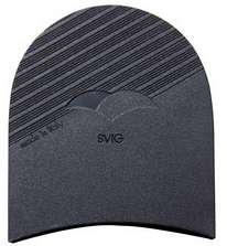 ..........Svig 412 Wind Black 6.5mm Heels (20 pair) - Shoe Repair Materials/Heels-Mens