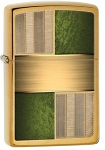 Zippo 28796 Brass & Green - Zippo/Zippo Lighters