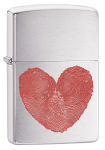 Zippo 29068 Heart Thumbprints - Zippo/Zippo Lighters