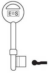 Hook 5167 E*S....hd = GL107....left hand Genuine copy 5175 - Keys/Security Keys