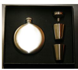 X57040 Hip Flask 5oz Round