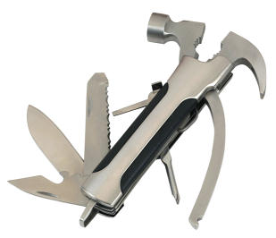R8881 Hammer Multi Tool with Pouch - Engravable & Gifts/Gifts