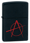 Zippo 20842 Black matte, Anarchy - Zippo/Zippo Lighters