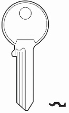 hook 6068 IE6 hd = H165S - Keys/Cylinder Keys- General