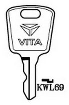 Hook 5276...JMA = KWL69 VITA window key H.D WL093 - Keys/Window Lock Keys