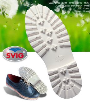 Svig 615 Micro Commando Unit White (pair) - Shoe Repair Materials/Units & Full Soles