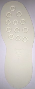 Commando Club Studded Soles White 6mm