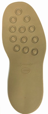 Commando Club Studded Soles Beige (Honey) 6mm