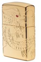 Zippo 29265 Chinese Dragon Gold Plate - Zippo/Zippo Lighters