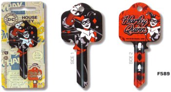 Hook 3706 F589 Harley Quinn UL2 Fun Keys - Keys/Licenced Fun Keys