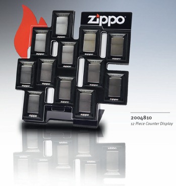 Zippo 2004810 12 Piece Counter Display - Zippo/Zippo Displays