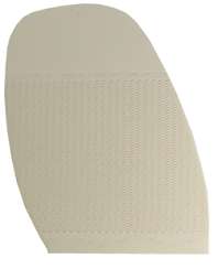 Svig 313 Rodi Soles 2.5mm Mens Size 6 White (pair) Art MS313G - Shoe Repair Materials/Soles