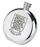 825FL Flask England Pewter