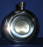 555FL Flask Port Hole Pewter