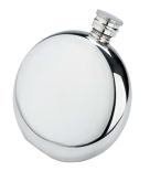 600FL Flask Round Plain Pewter