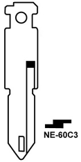 hook 3634... NE-60C3 BLADE ONLY H.D NE73CI XC233 - Keys/Key Blades