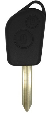 hook 3646... RKS027 2 button Citroen Peugeot remote case empty 3D CTRC6 - Keys/Remote Fobs
