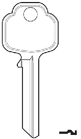 hook 3671... UNI32 BRASS HD Nickel plated SS176 - Keys/Cylinder Keys- General