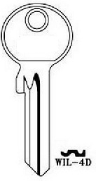 hook 3673... WIL-4D Wilka - Keys/Cylinder Keys- General