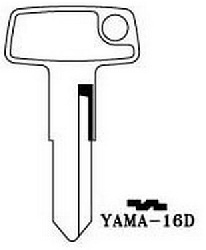 hook 3677... YAMA-16d Silca YH25R - Keys/Cylinder Keys- General