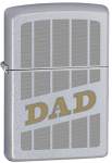 Zippo 60000923 Dad Satin Chrome Auto 2 Tone - Zippo/Zippo Lighters