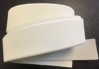 SVIG FA801 Mesh Pattern Rand, White (76 x 3.4cm, 2mm Thick) Per Pair