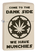 Zippo 29590 CANNABIS COME TO THE DANK SIDE - COLOUR IMAGED - Zippo/Zippo Lighters