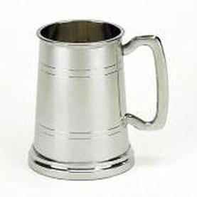 100MB8PT - 8 Pint Pewter Tankard 2 Line