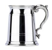 102MB1PT - 1 Pint Pewter Tankard Milk Churn Style.