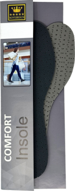 Sovereign Black Latex Dual Layer Cushion Comfort Insoles (5 pair) - Tarrago Shoe Care/Insoles