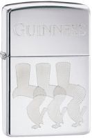 Zippo 29648 Guinness Toucans Chrome - Zippo/Zippo Lighters