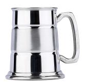 208MB1PT - 1 Pint Pewter Tankard Satin Band