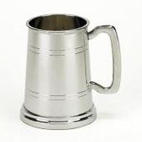 400MB2PT - 2 Pint Pewter Tankard 2 line