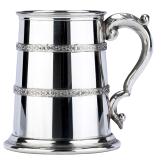 460MB1PT - 1 Pint Pewter Tankard Celtic Band.