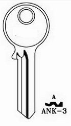 Hook ANK-3 - Keys/Cylinder Keys- General