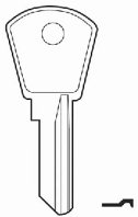 Hook 3769 PZ1 Brass h256 - Keys/Cylinder Keys- General