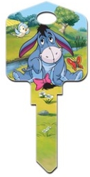 Hook 3784.. F637 Eeyore UL2 Fun Keys Disney Fun Keys - Keys/Licenced Fun Keys