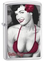 Zippo 29439 BETTIE PAGE RED ROSE - Zippo/Zippo Lighters
