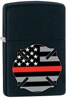 Zippo 29553 Flag Red Line Design - Zippo/Zippo Lighters