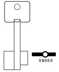 Hook 5326..jma = SK053 Stuv double bit safe key - Keys/Safe Keys