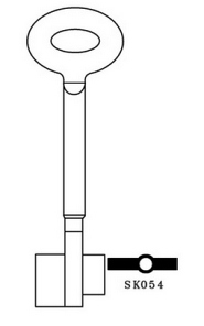 Hook 5330...jma = SK054 Stuv double bit safe key - Keys/Safe Keys