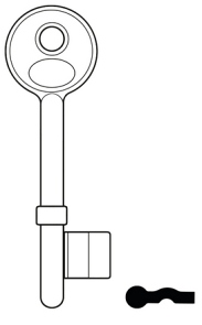 Hook 5341...Sterling gen K4 mortice keys GL126 D - Keys/Security Keys