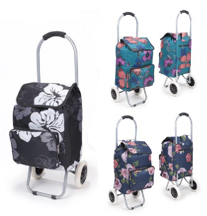 .Shopping Trolly Flower Pattern EURO2F